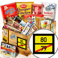 Ortsschild 80 - Süßigkeiten Set DDR L