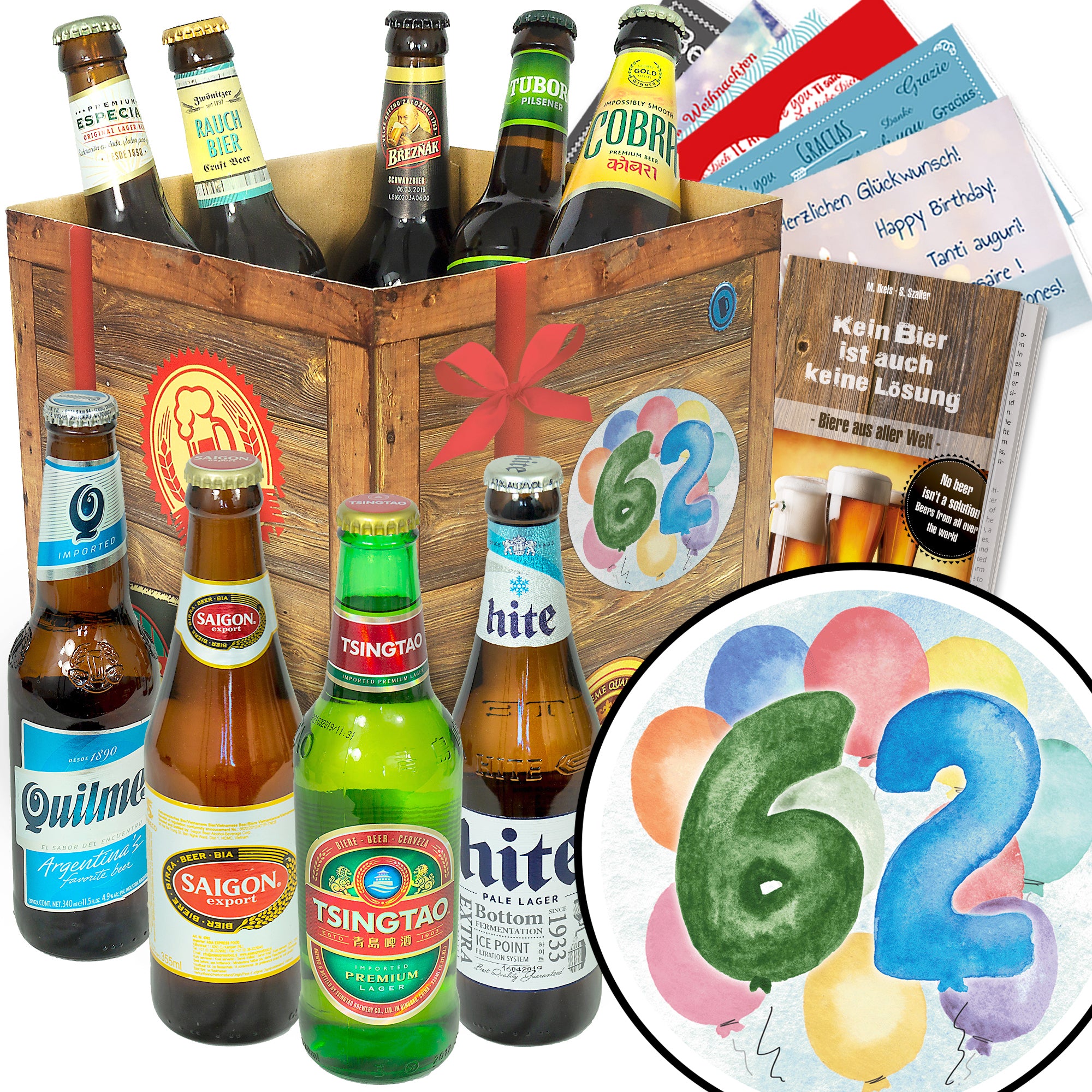Bier Set | 9x Biere der Welt Geschenkbox