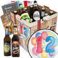 Jubiläum 12 | 9x Bier Deutsche Biere | Geschenk Set