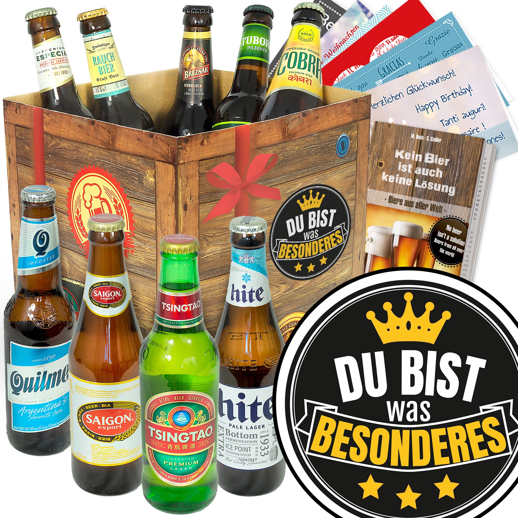 Bier Set | 9x Biere der Welt Geschenkbox