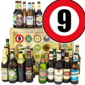 Zahl 9 | 24x Bier Bier aus Welt und Deutschland | Bierset