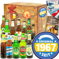 Original seit 1967 | 12x Bier aus der Welt und Deutschland | Box