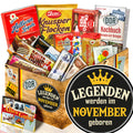Legenden werden im November geboren - Süßigkeiten Set DDR L