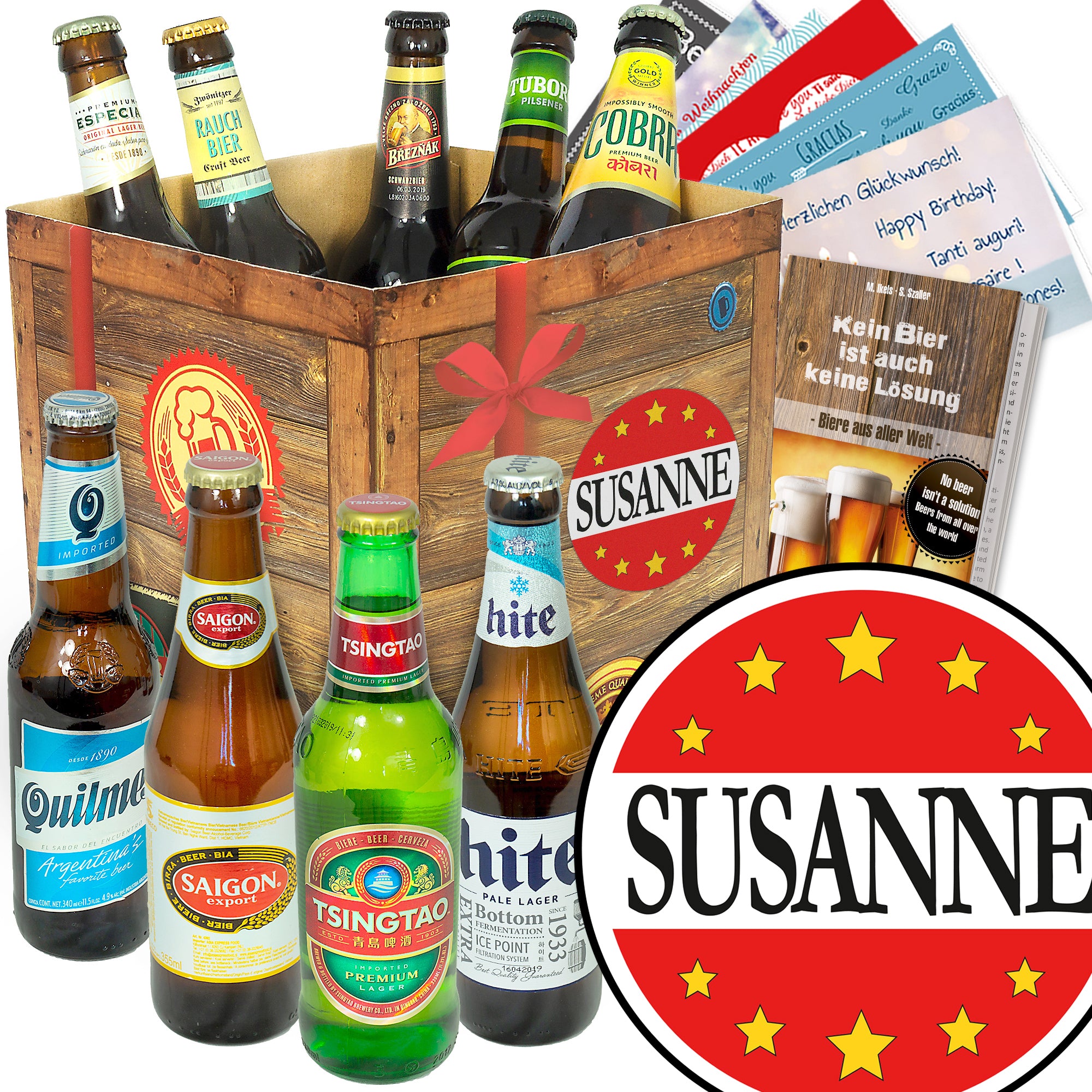 Bier Set | 9x Biere der Welt Geschenkbox