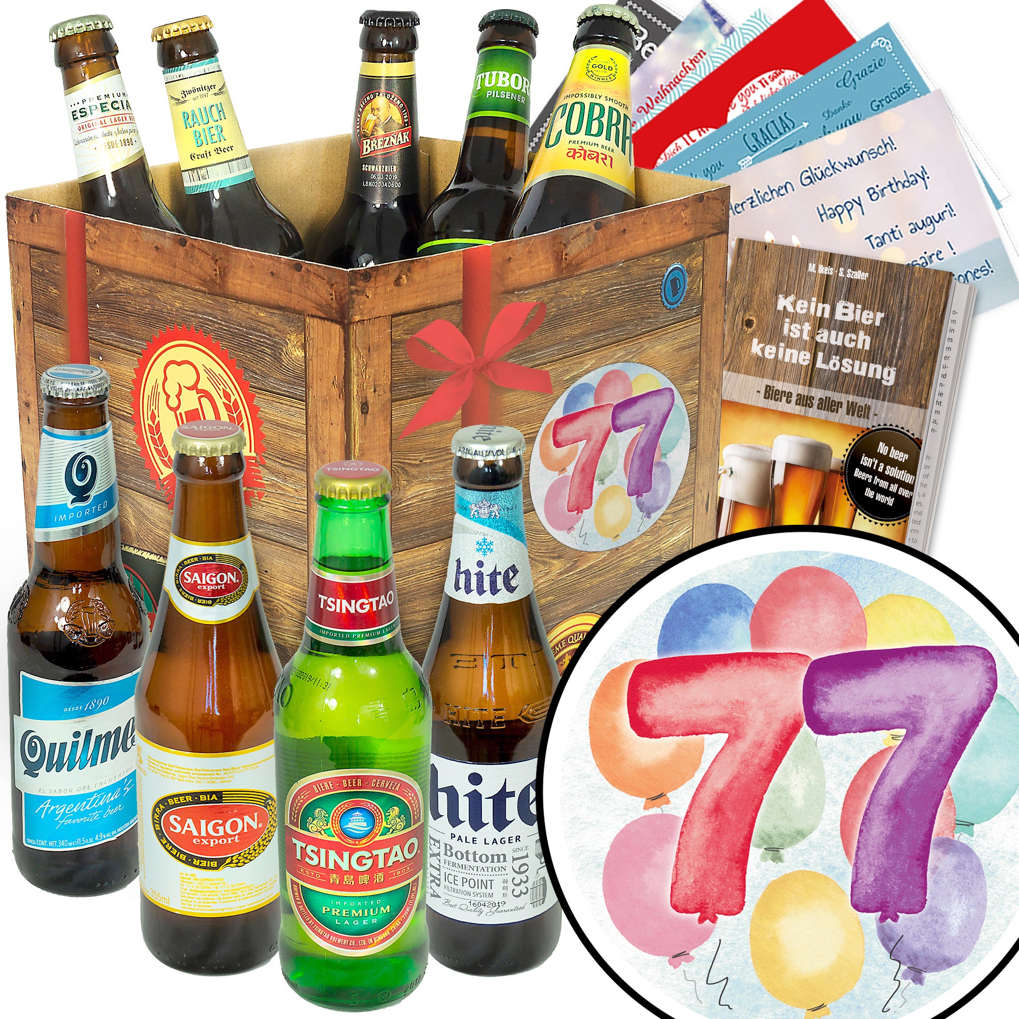 Bier Set | 9x Biere der Welt Geschenkbox