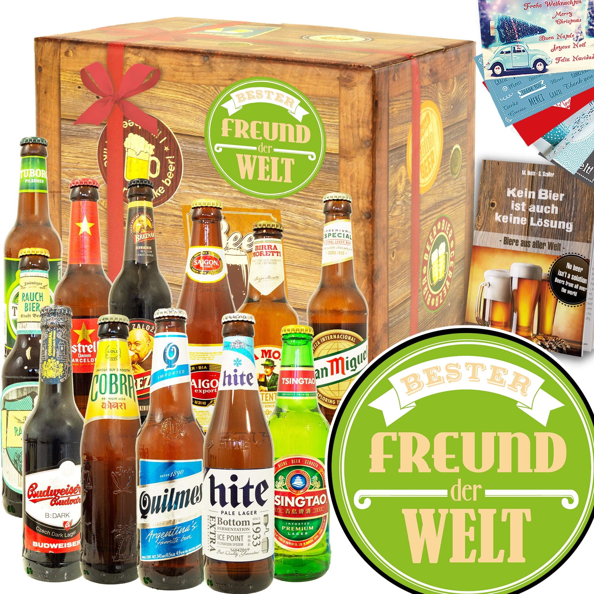 Bester Freund | 12x Bier International | Paket