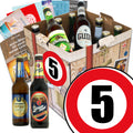 Zahl 5 | 9x Bier Deutsche Biere | Geschenk Set