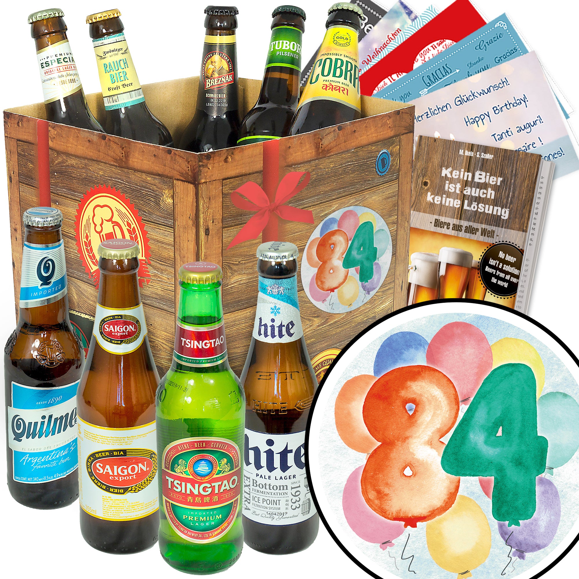 Bier Set | 9x Biere der Welt Geschenkbox