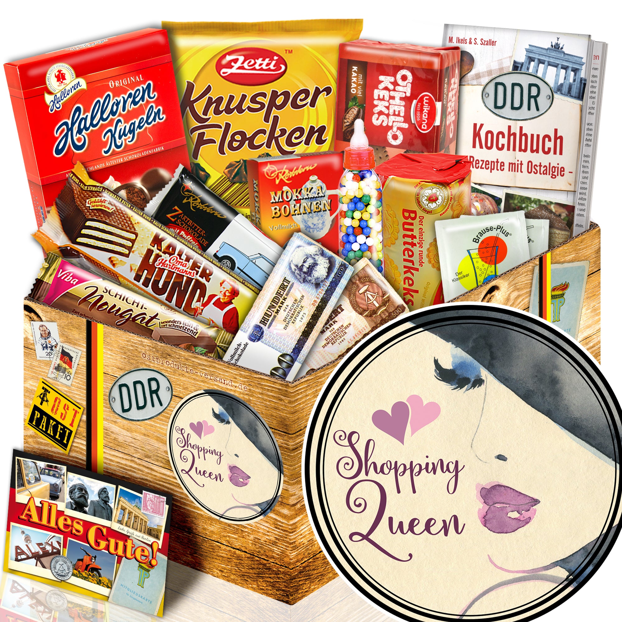 Shoppingqueen - Süßigkeiten Set DDR L