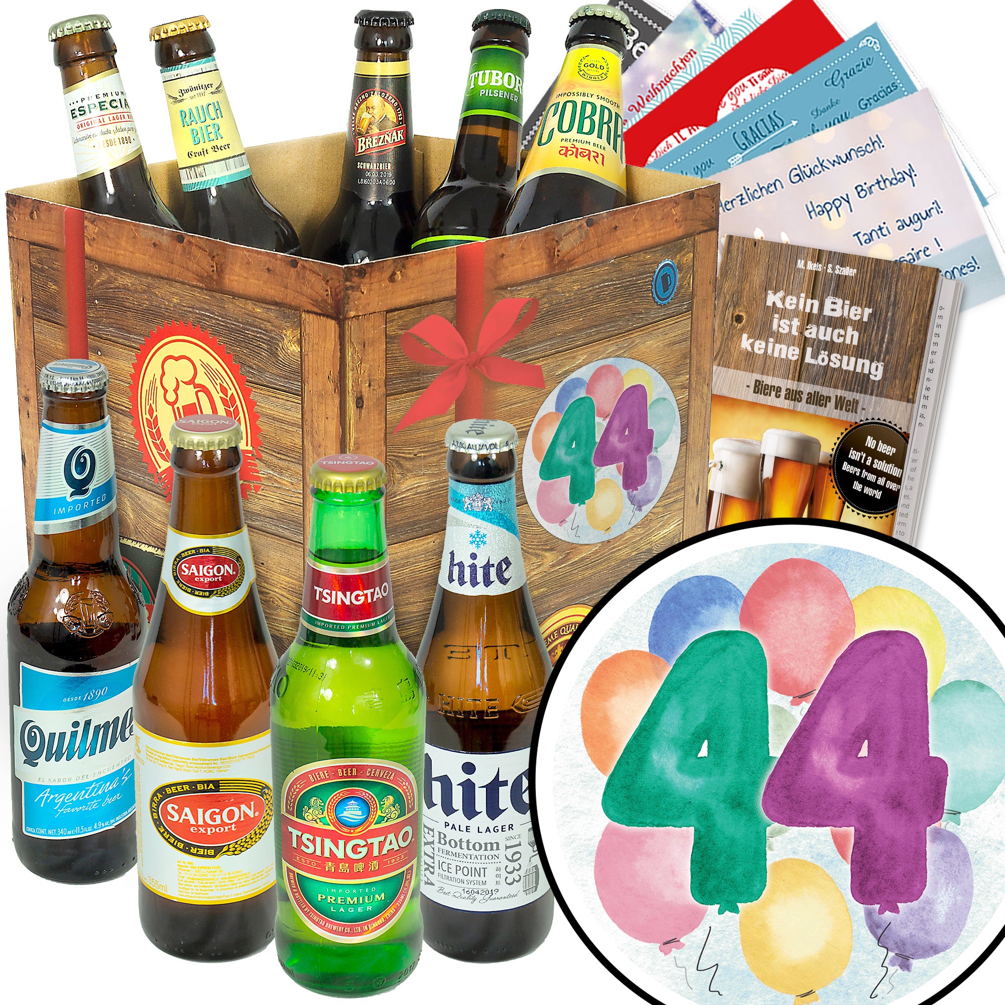 Bier Set | 9x Biere der Welt Geschenkbox
