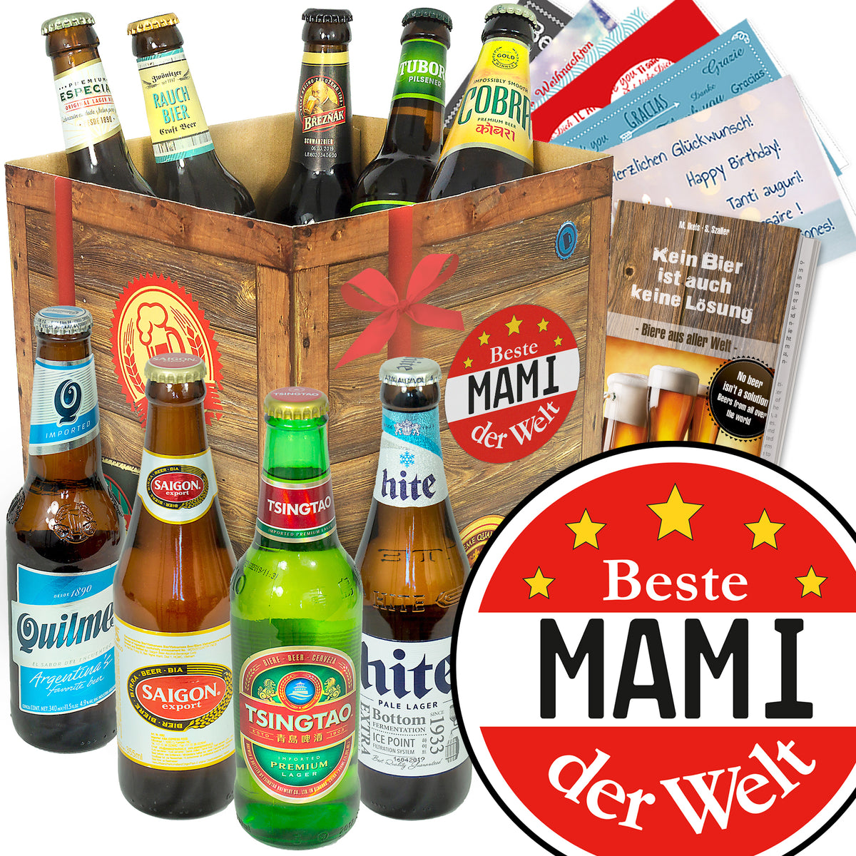 Bier Set | 9x Biere der Welt Geschenkbox