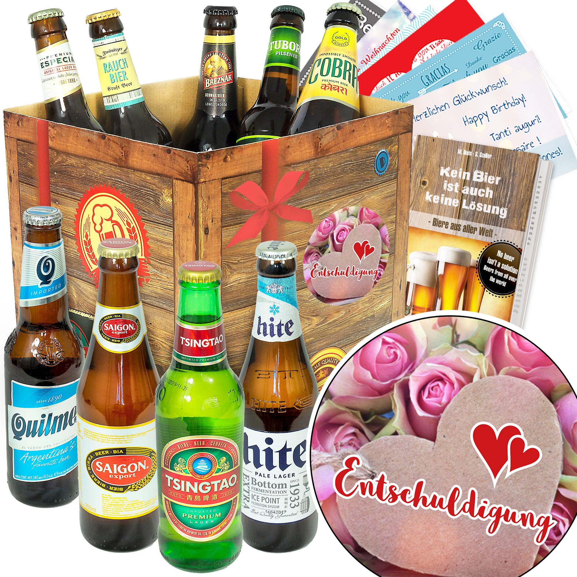 Bier Set | 9x Biere der Welt Geschenkbox