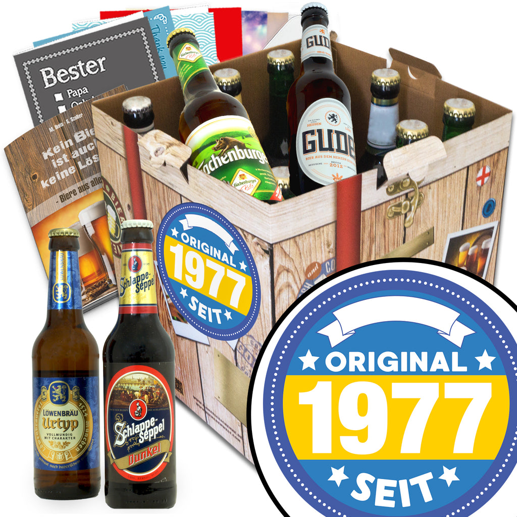 Original seit 1977 | 9x Bier Biere aus Deutschland | Biertasting