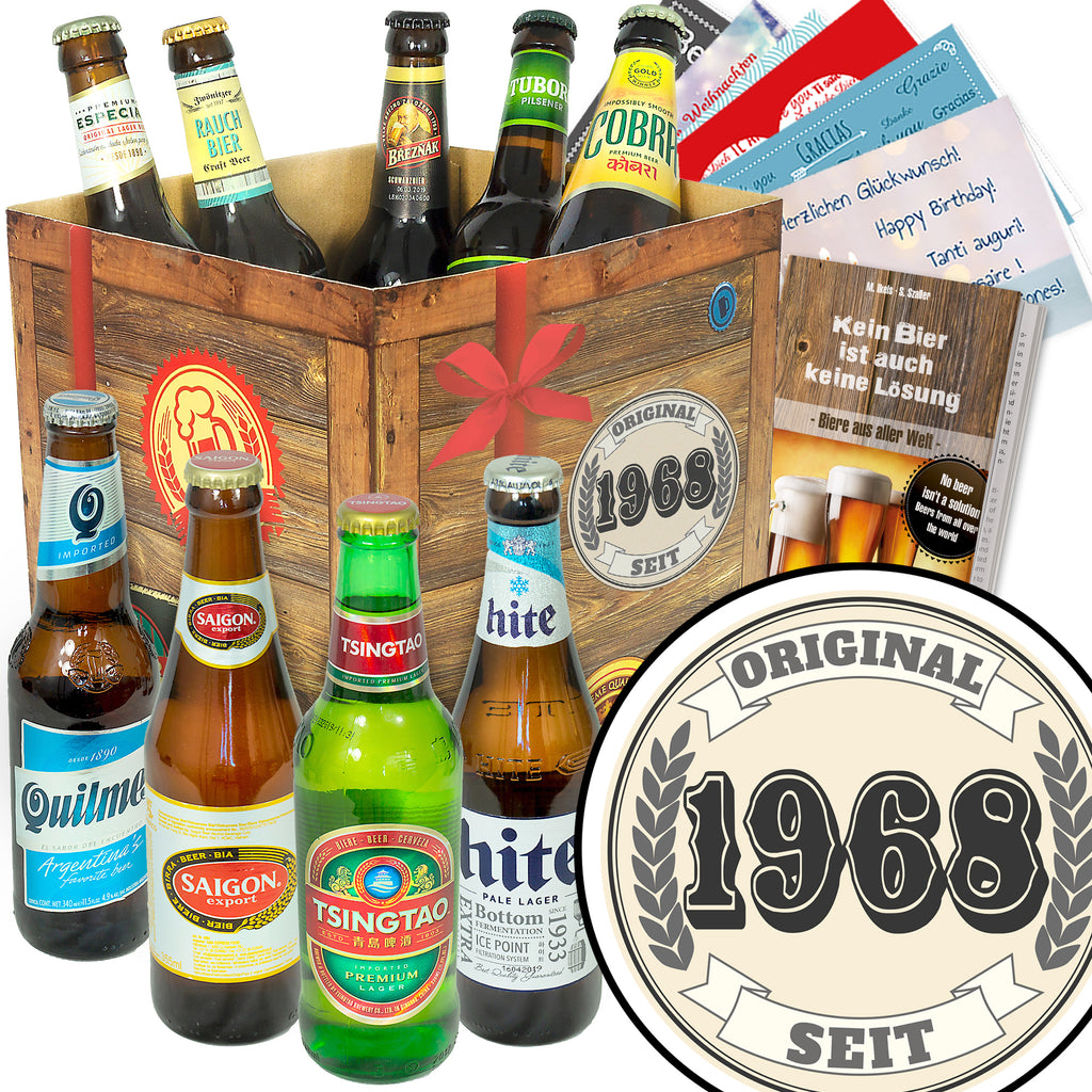 Original seit 1968 | 9 Spezialitäten Bier International | Probierpaket