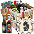 Geburtstag 9 | 9x Biere aus Deutschland | Bier Geschenk