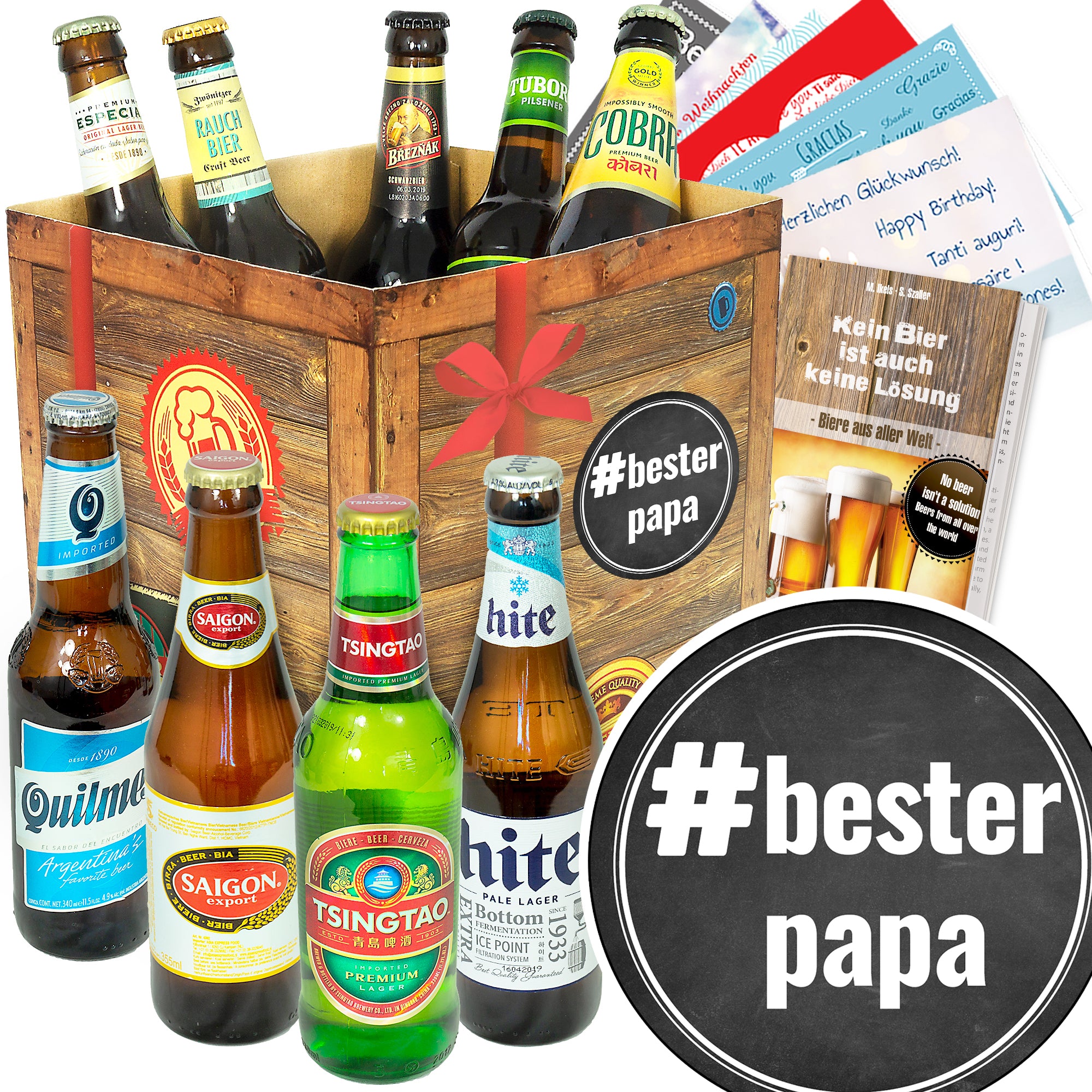 Bier Set | 9x Biere der Welt Geschenkbox