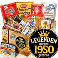 Legenden wurden 1950 geboren - Süßigkeiten Set DDR L