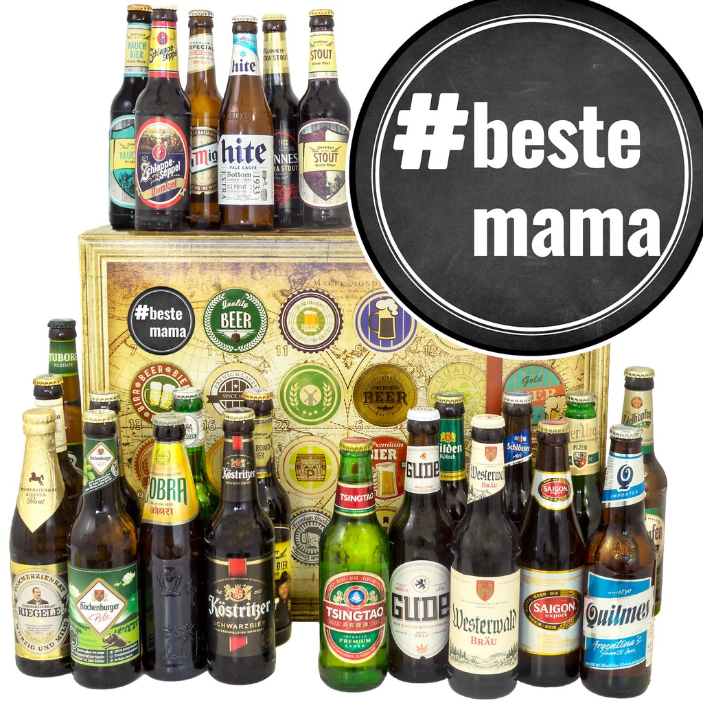 #BesteMama | 24 Biersorten Bier Deutschland und Welt | Bierbox