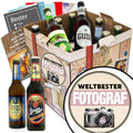 Weltbester Fotograf | 9x Biere aus Deutschland | Geschenkset