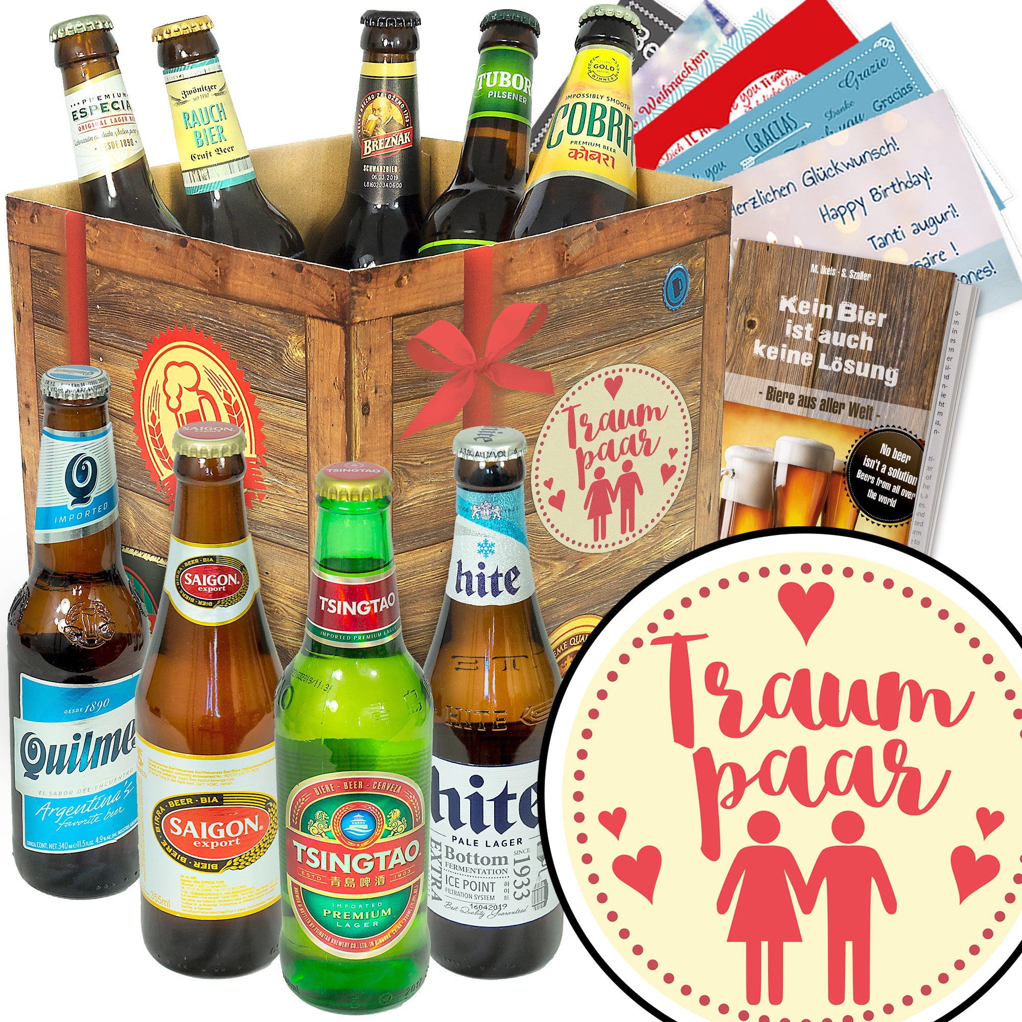 Bier Set | 9x Biere der Welt Geschenkbox