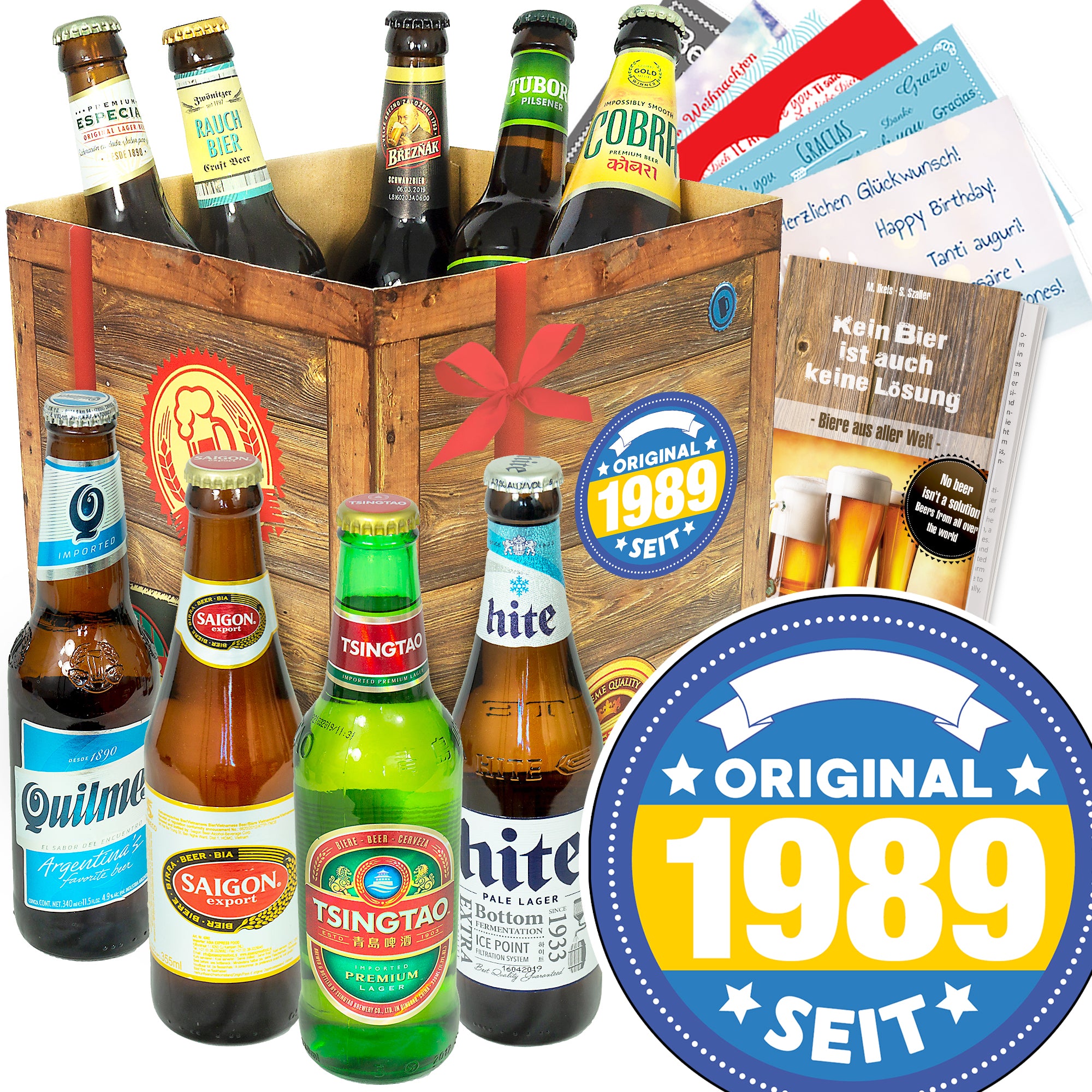 Bier Set | 9x Biere der Welt Geschenkbox