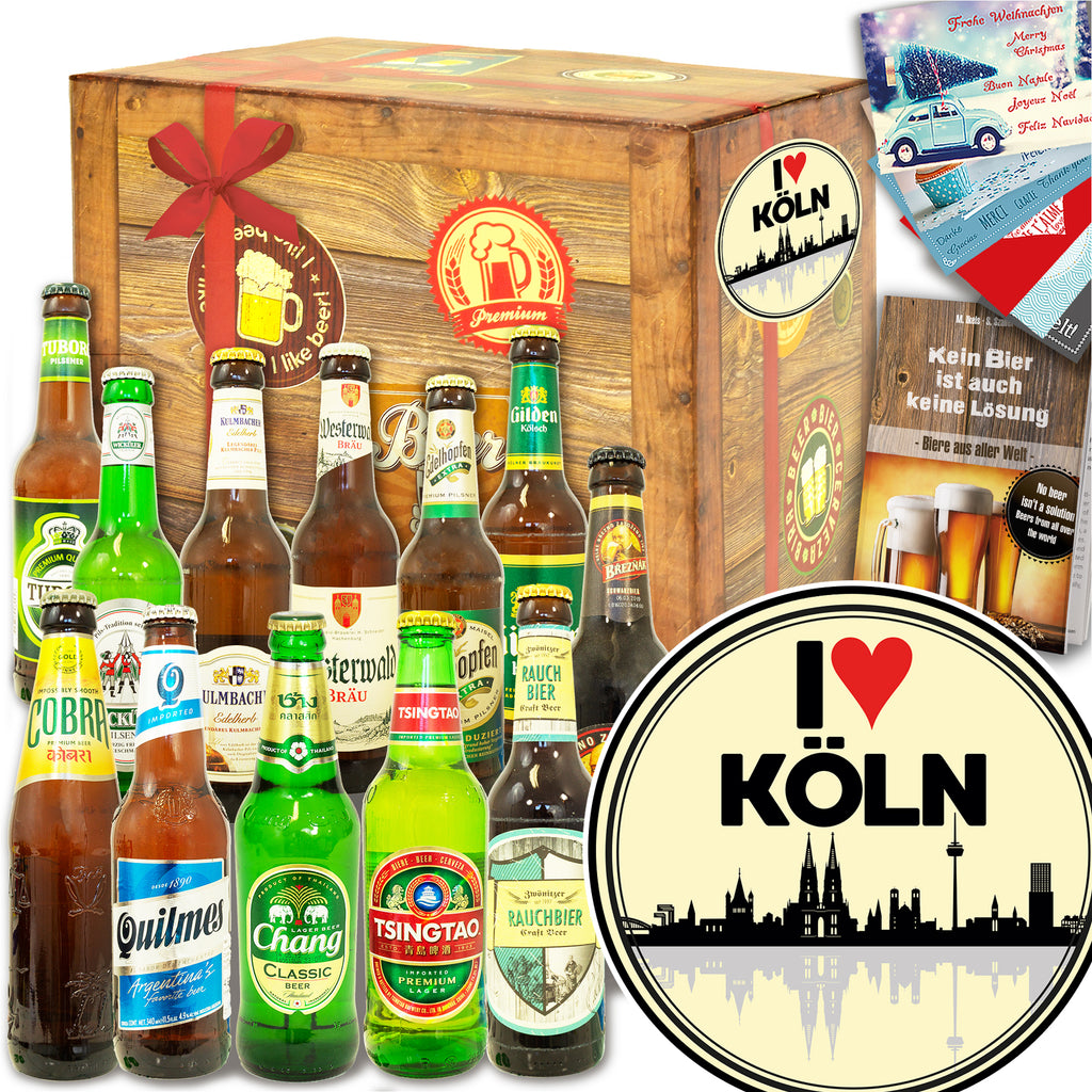 I love Köln | 12x Bier International und DE | Bierverkostung