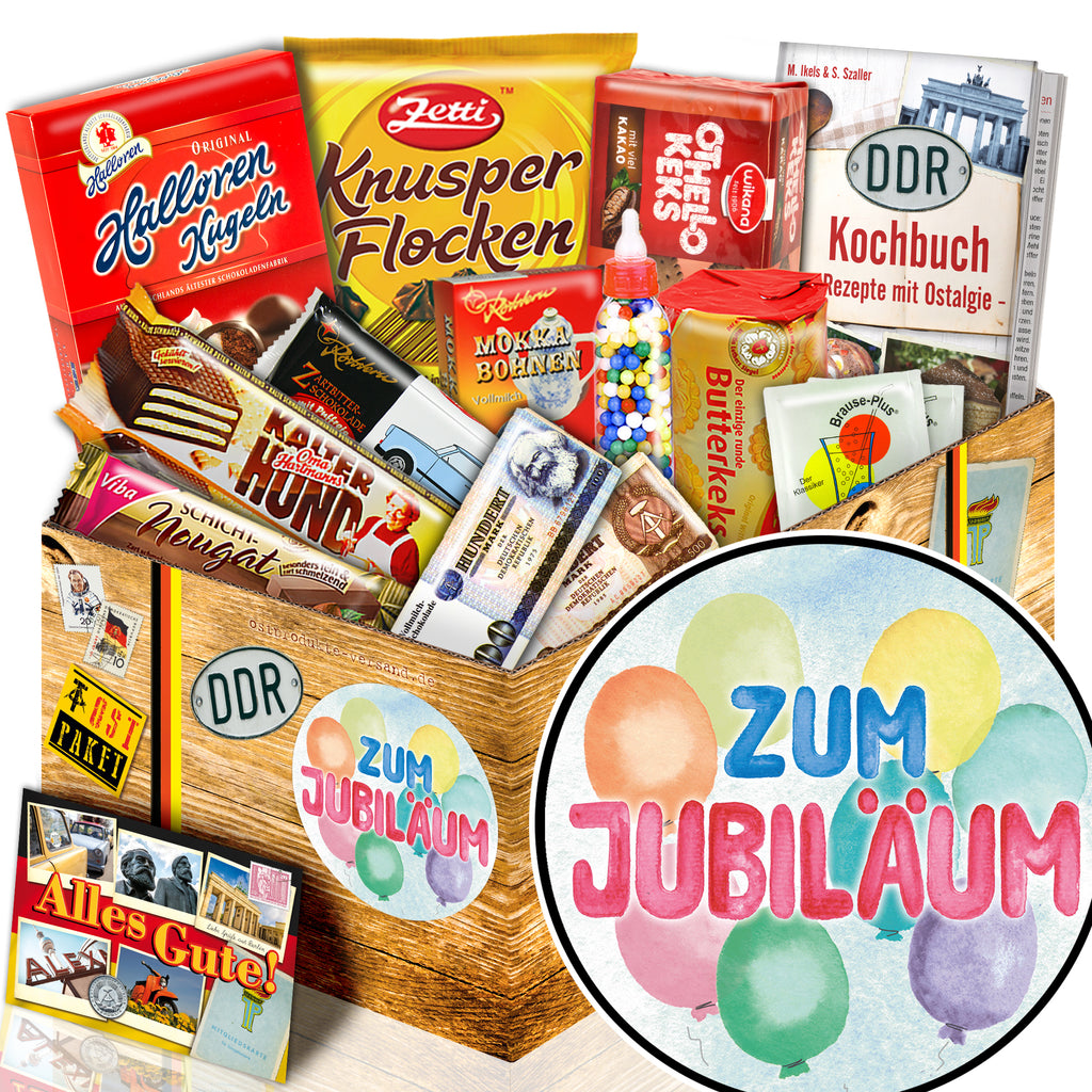 Zum Jubiläum - Süßigkeiten Set DDR L