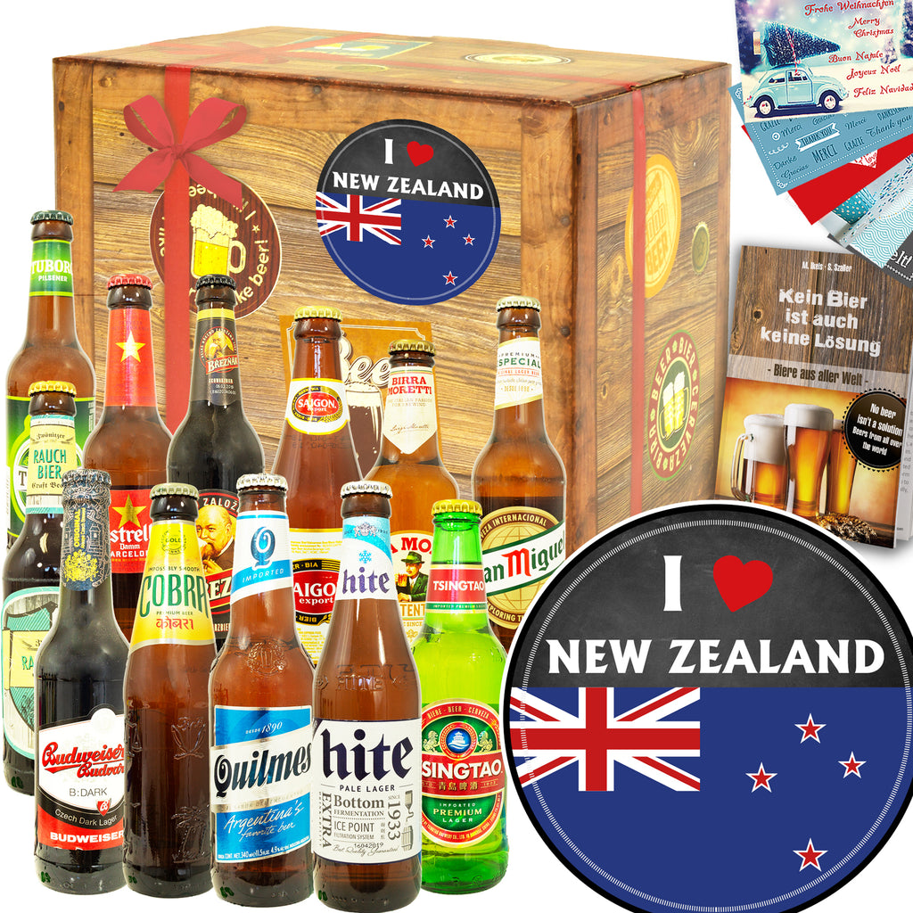 I love New Zealand | 12 Biersorten Bier International | Bierbox