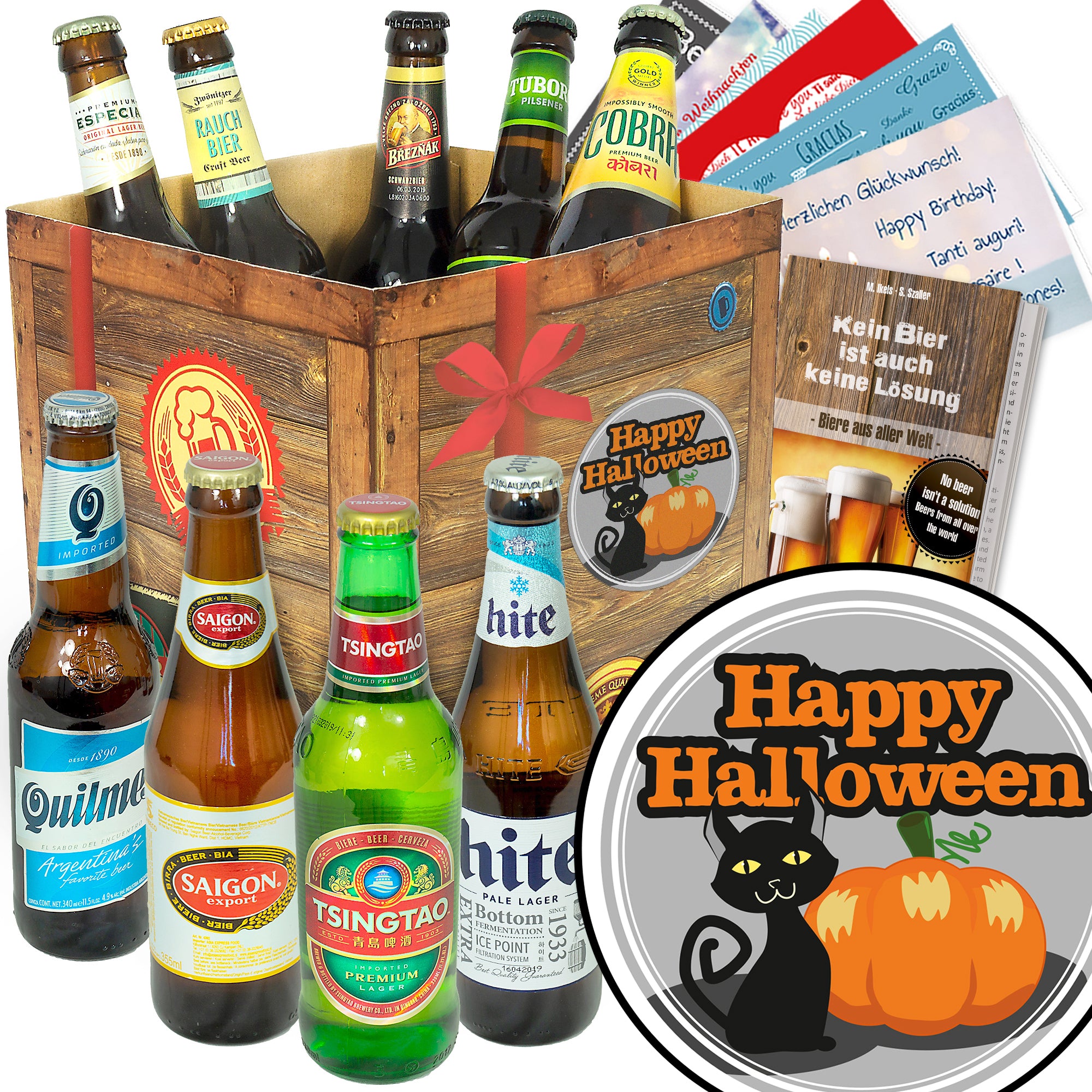 Bier Set | 9x Biere der Welt Geschenkbox