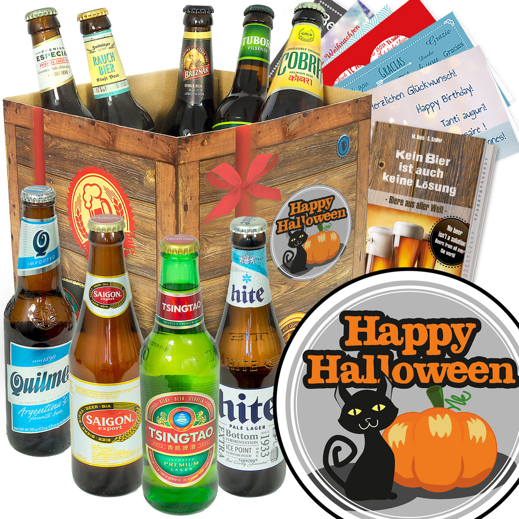 Halloween | 9 Länder Bier aus aller Welt | Bierbox