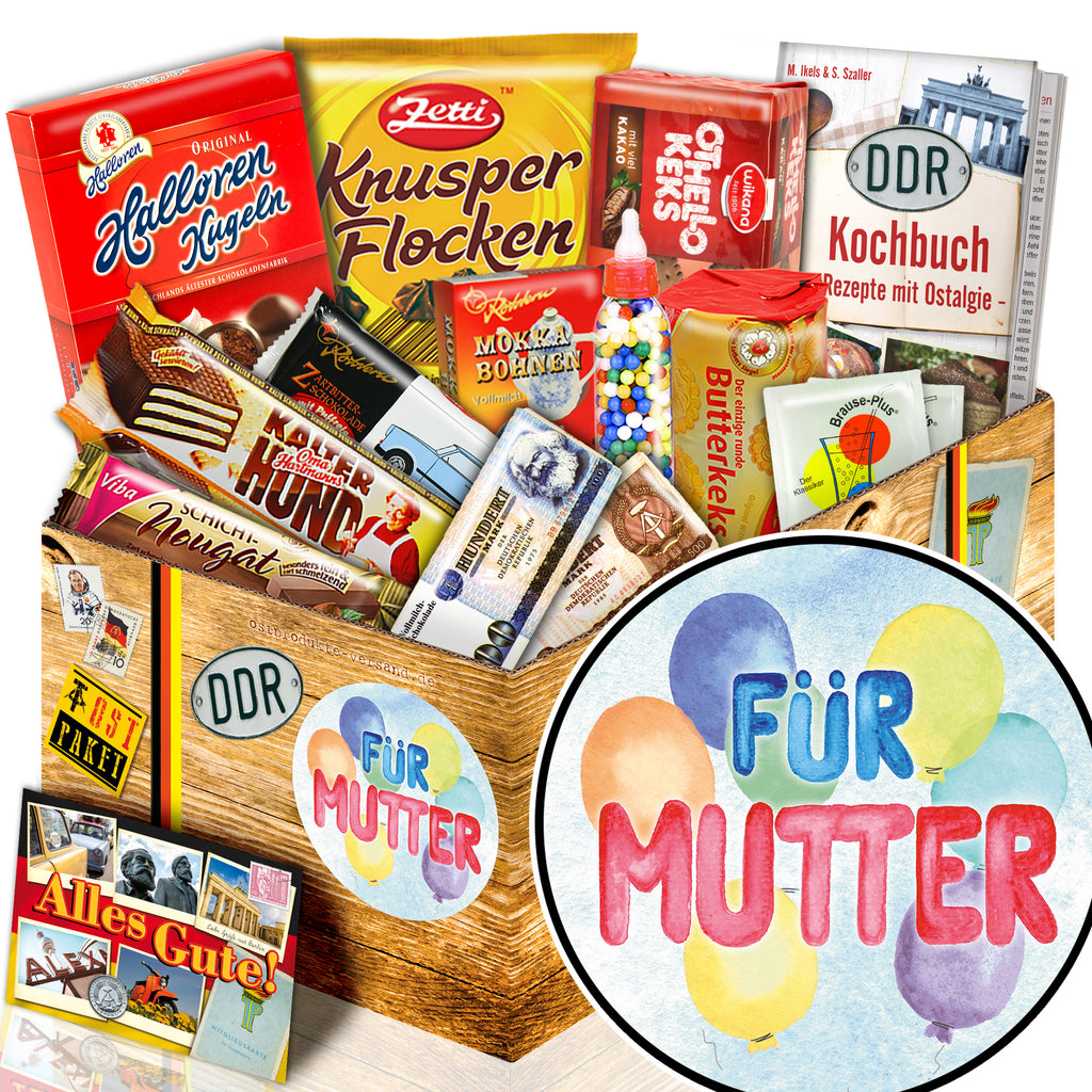 Für Mutter - Süßigkeiten Set DDR L - monatsgeschenke.de