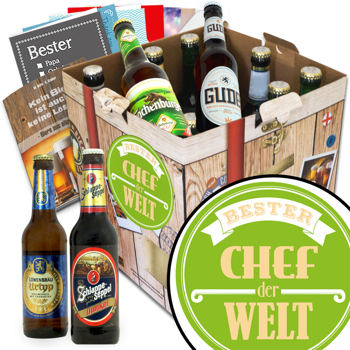 Bester Chef | 9 Spezialitäten Biere aus Deutschland | Biertasting