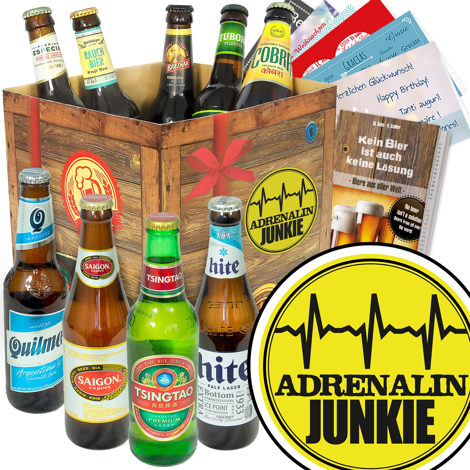 Bier Set | 9x Biere der Welt Geschenkbox