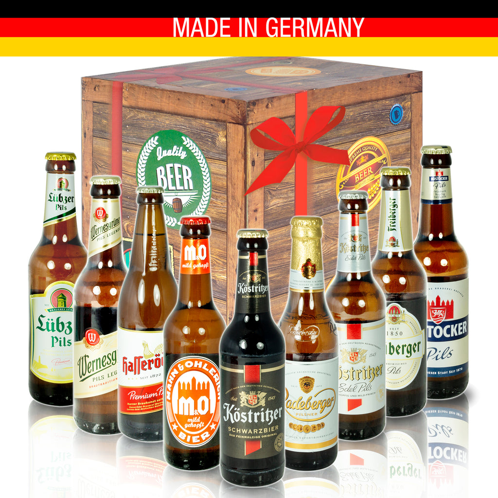Bier Box | 9 Biersorten Ostdeutsche Biere Geschenkidee
