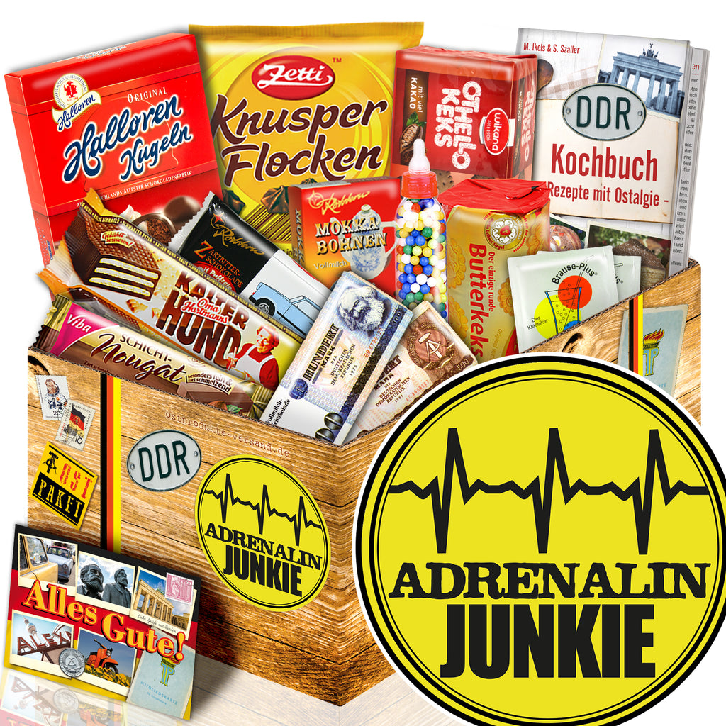 Adrenalinjunkie - Süßigkeiten Set DDR L