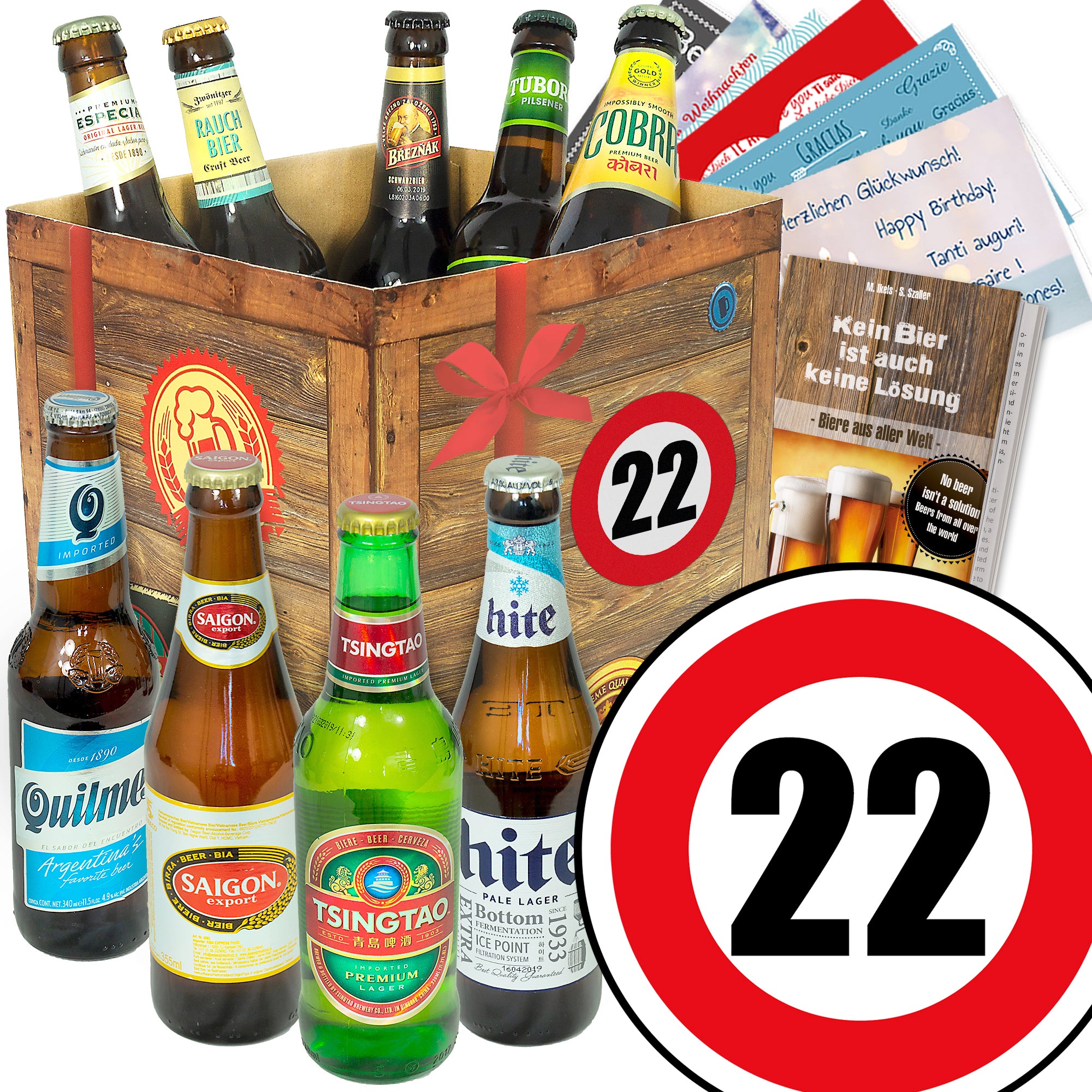 Bier Set | 9x Biere der Welt Geschenkbox