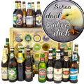 Schon doof so ohne dich | 24 Spezialitäten Bier aus Welt und Deutschland | Geschenk Box
