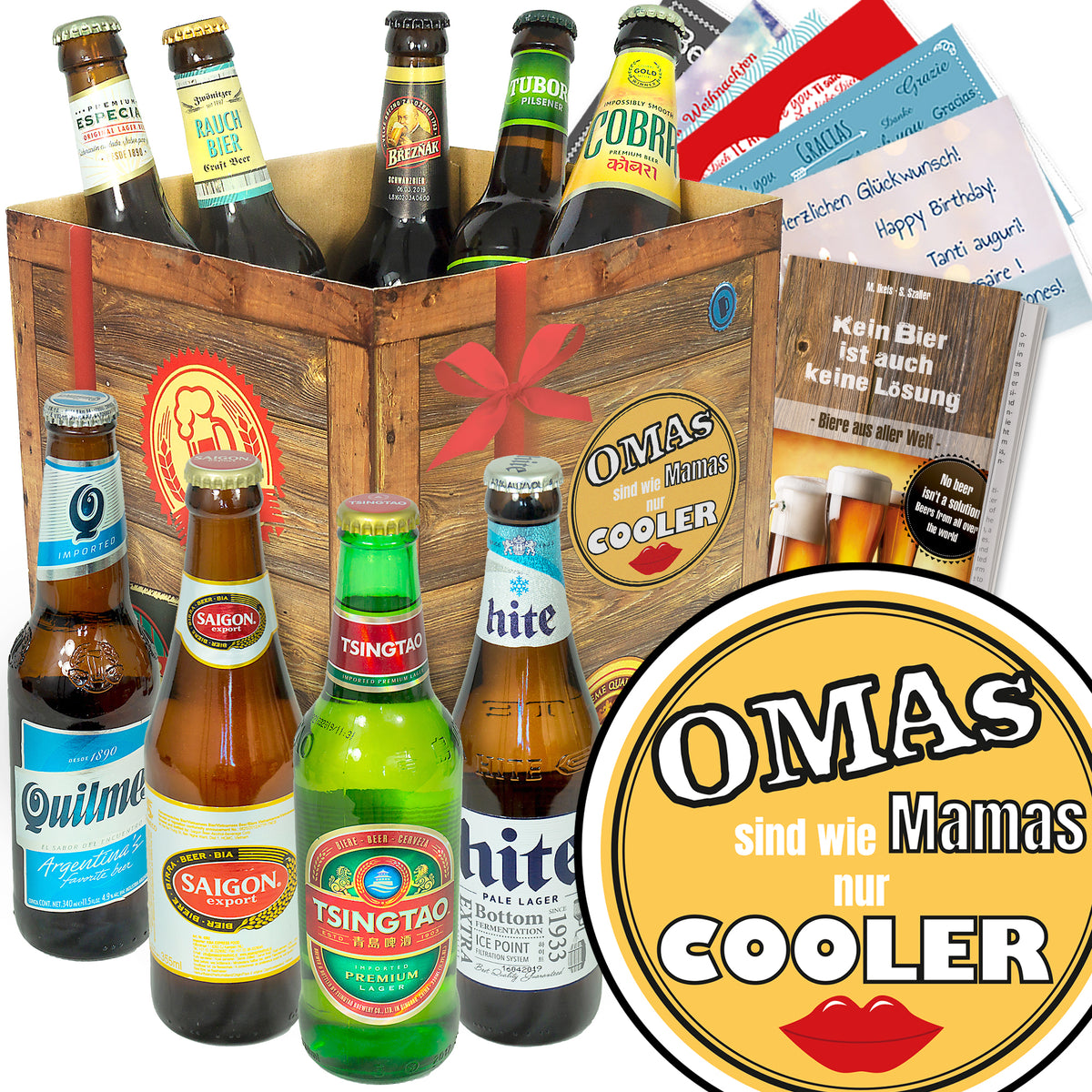 Bier Set | 9x Biere der Welt Geschenkbox