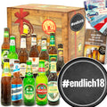 #endlich18 | 12x Bier International und DE | Bierset
