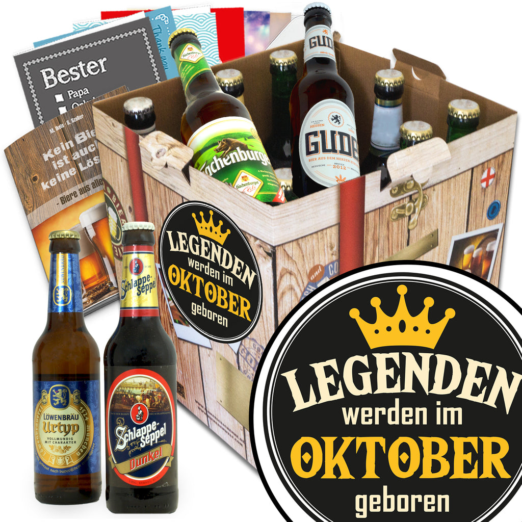 Legende Oktober | 9 Biersorten Bier Deutschlandreise | Bierpaket
