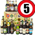 Zahl 5 | 24 Biersorten Biere Welt und Deutschland | Bierverkostung