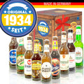 Original seit 1934 | 9 Flaschen Biere aus Deutschland | Paket