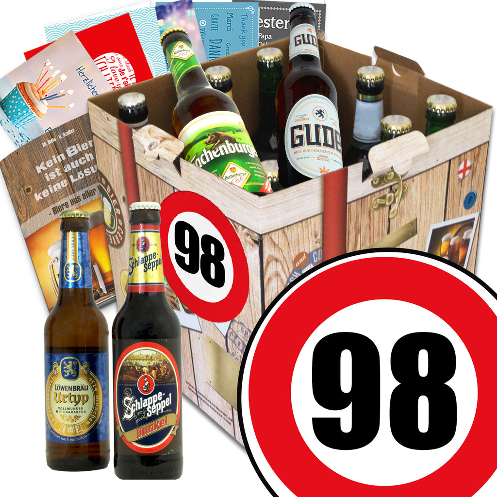 Zahl 98 | 9x Biere aus Deutschland | Biertasting