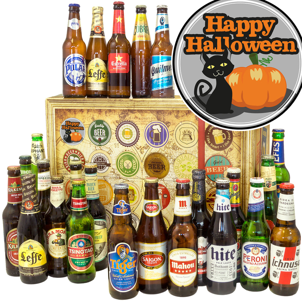 Halloween | 24 Flaschen Bier International | Paket