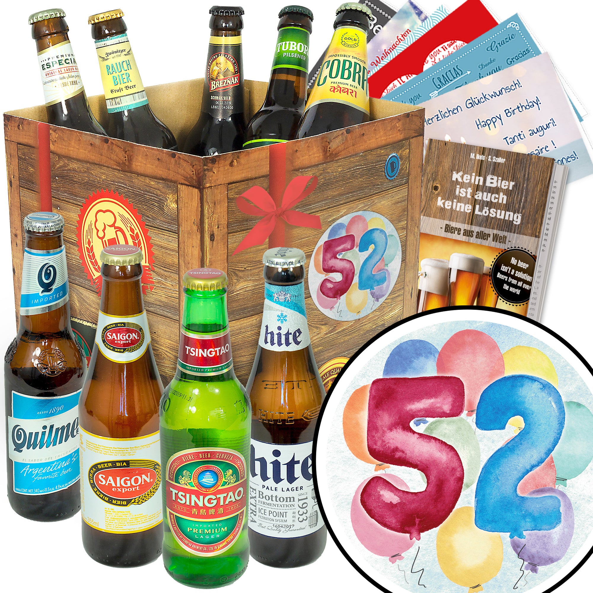 Bier Set | 9x Biere der Welt Geschenkbox