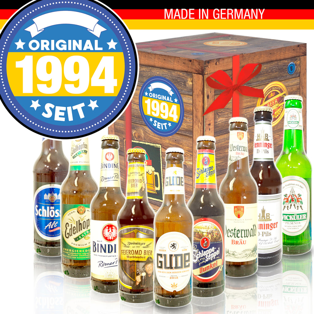 Original seit 1994 | 9 Spezialitäten Biere aus Deutschland | Bierset