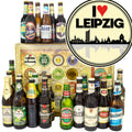 I love Leipzig | 24x Bier Bier aus Welt und Deutschland | Box