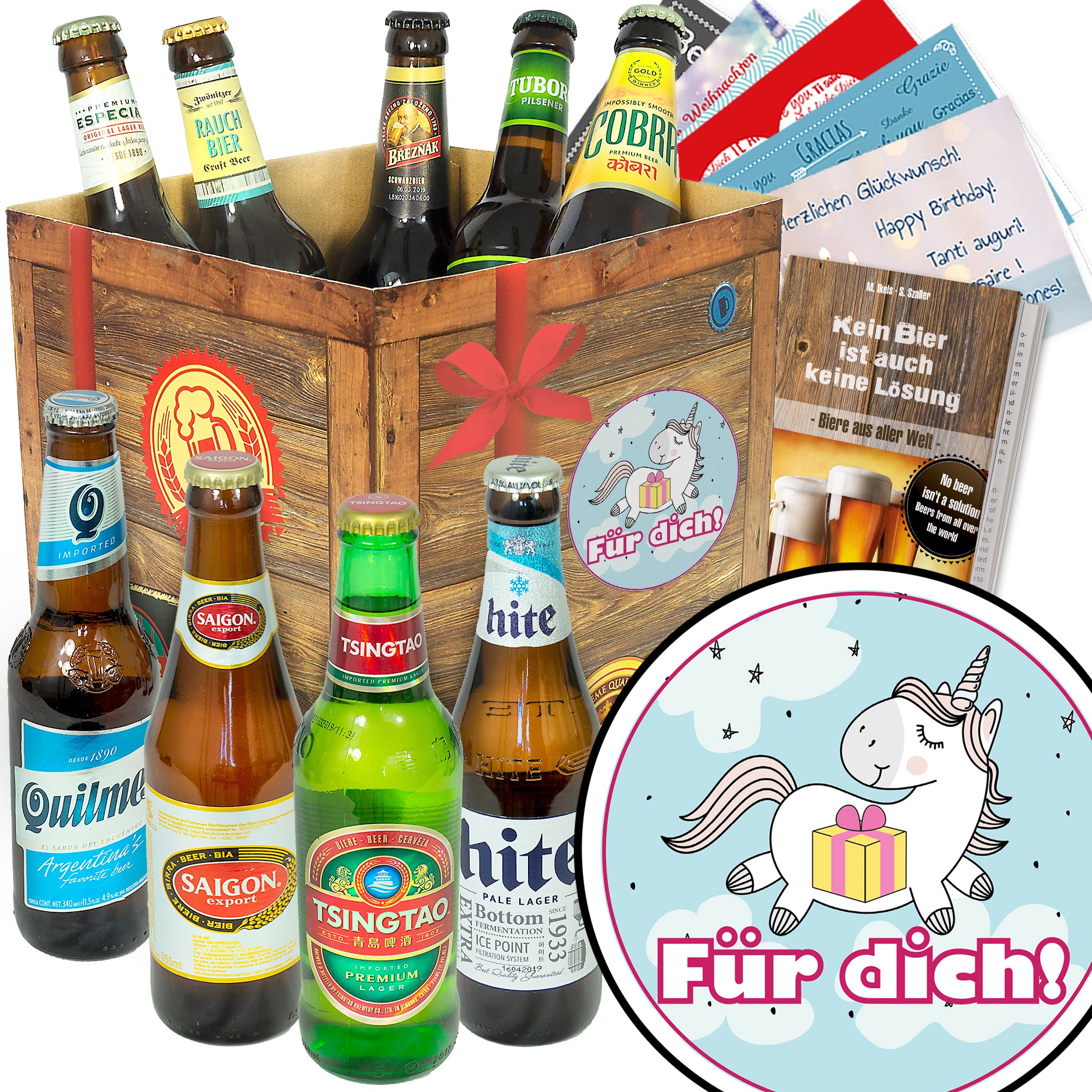 Bier Set | 9x Biere der Welt Geschenkbox