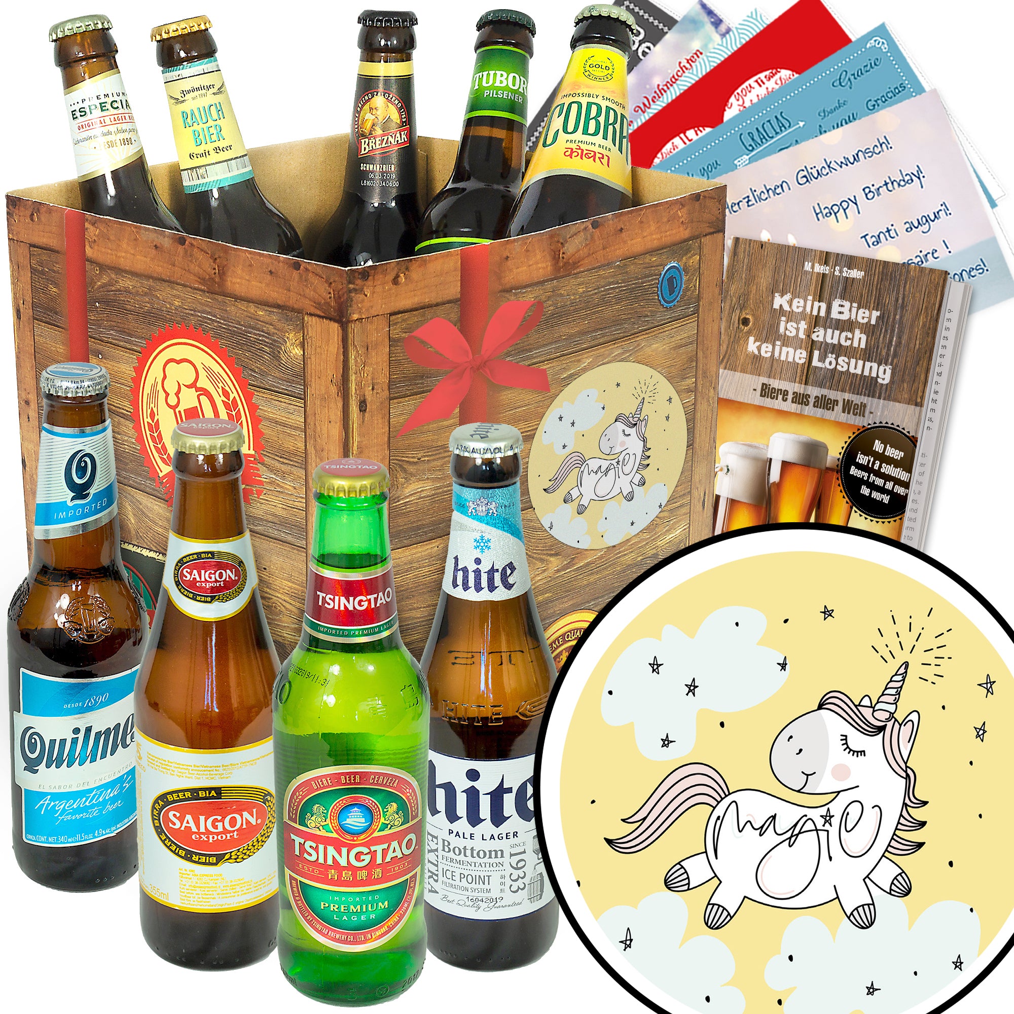 Bier Set | 9x Biere der Welt Geschenkbox