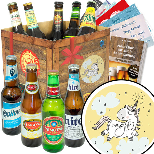 Bier Set | 9x Biere der Welt Geschenkbox